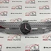 Решётка Mercedes CLS-class w219 05-07 полностью хромированная фото