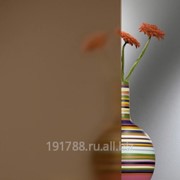 Стекло интерьерное сатин бронза, толщина 5 мм фото