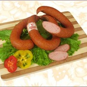 Колбаса полукопченая “Свиная“, категория Б, в натуральной оболочке фото