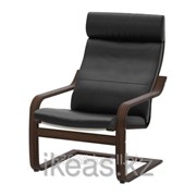 Кресло коричневый, Смидиг черный ПОЭНГ фотография