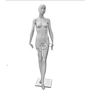 Манекен женский скульптурный белый фото