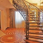 Кованые лестницы, перила для лестниц и балконов фото