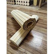 Деревянный коврик для сауны 1000x500мм, абаши