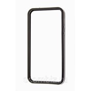 Чехол/накладка «LP» Bumpers для iPhone 5/5s/SE (белый/черный) блистер фотография