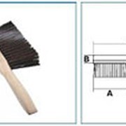 Щетка-смётка, плоская проволока (устойчивый к нефтепродуктам ворс) фотография