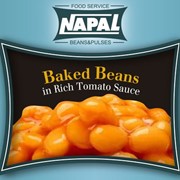 Фасоль печеная в томатном соусе NAPAL, 2600 / 1550 г., ж/б