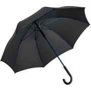 Зонт-трость с цветными спицами Color Style, синий с черной ручкой фото