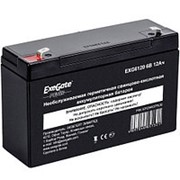 Аккумуляторная батарея 6 В для ИБП-UPS 12 А-ч EXG6120 клеммы F1