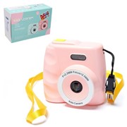 Детский фотоаппарат Kids, цвет розовый фото
