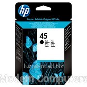Струйный картридж HP 51645GE Black №45 for Deskjet 1180c/1220c/1280/9300 up to 930 pages фото