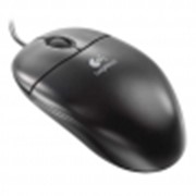 Мышь Logitech Mouse Optical Black (OEM) PS/2 3btn+Rol
