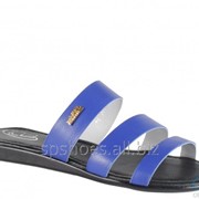 Сабо женские 159-1300, синий фото