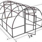 Каркас теплицы фото