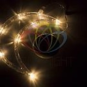 Фигура “Месяц“ (LED) на присоске с подвесом, с эл. пит. (3хLR03/ААА) ТЕПЛЫЙ БЕЛЫЙ Neon-Night фото