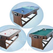 Игровой стол Спорт Мастер - настольный хоккей, настольный бильярд, настольный теннис фото