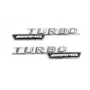 Шильдики AMG Turbo на крылья фото