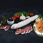 Салями Качиаторе Salame Cacciatore свиная сыровяленая колбаса фото