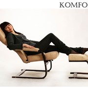 Кресло качалка КОМФОРТ. Большой выбор тканей. Купить кресло Киев фото