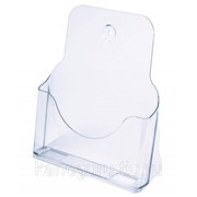 Подставки для документов Стамм Лоток д\бумаг подвесной. А4 БУКЛЕТНИЦА прозрачный фото