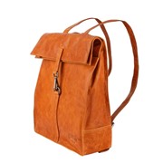 Рюкзак-сумка KLONDIKE DIGGER Mara, натуральная кожа цвета коньяк, 32,5 x 36,5 x 11 см фото