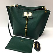 Женская сумка VALENTINO зеленая фото