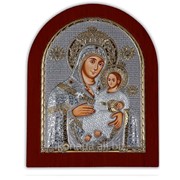 Вифлеемская икона Божией Матери серебро 925 Silver Axion Греция 200 х 250 ммна деревянной основе фото