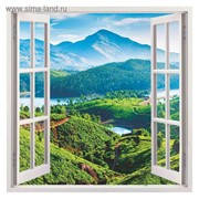 Фотообои К-115 «Вид из окна» (4 листа), 140 × 140 см фотография