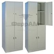 Шкаф для одежды металлический ШРМ 24 1860х600х500 мм фото