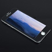 Пленка-стекло 3D Metal для iPhone 6/6s Plus Front Black фотография