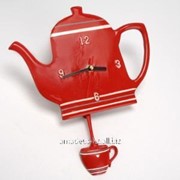 Часы Красный чайник фото