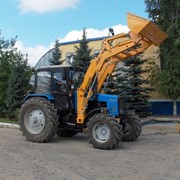 Бульдозер-погрузчик на тракторе Беларус 1221 фотография