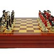Шахматы из полистоуна "Битва при Ватерлоо " 36*36см . 24528