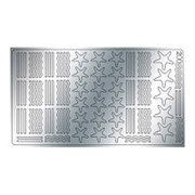 Freedecor, Металлизированные наклейки №208, серебро фотография