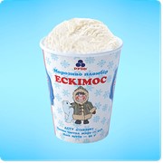 Мороженое в бумажном стаканчике Эскимос фото