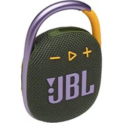 Портативная колонка JBL Clip 4, 5 Вт, BT 5.1, USB Type-C, IP 67, 500 мАч, зеленая