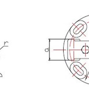 Опорный зажим для двух проводов (типа ОЗП2)