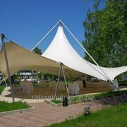 Выставочный павильон, шатёр для торжеств, свадебный шатёр. фото