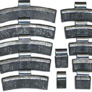 Балансировочные грузики свинцовые для литых дисков-упаковка грузиков по 10 гр. фото