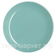Тарелка десертная Arty Soft Blue 20см, стеклo фотография