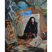 Картина Кофе с коньяком в мастерской художника или ненаписанный роман