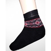 Шкарпетки зимові вишиті жіночі 3638 фото