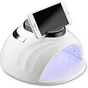 Гибридная Лампа LED UV Nail Lamp M5 Plus 168W с подставкой для телефона