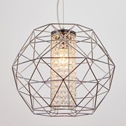 Светильник 85705/1 E27 40Вт хром 40х40х32,5-180 см фото