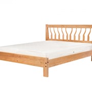 Кровать деревянная из бука серия Любава 1600 фото