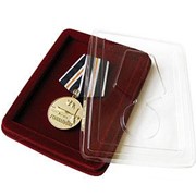 Футляры для значков и медалей ФЛОКИРОВАННЫЕ фото