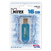 USB флеш-накопитель Mirex ELF BLUE 16GB фотография