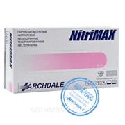 Перчатки NitriMax Розовые арт. 135 XL /50 пар/ фотография