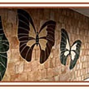 Мозаика панно “Бабочки“ фото