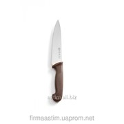Нож HACCP для поварской, коричневый, 240 мм 842799 фотография