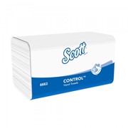 Бумажные полотенца в пачках Scott Performance белые однослойные (15 пачек по 212 листов), арт.6663 фото